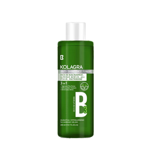 Kolagra Anti-Shine Face Toner 200Ml