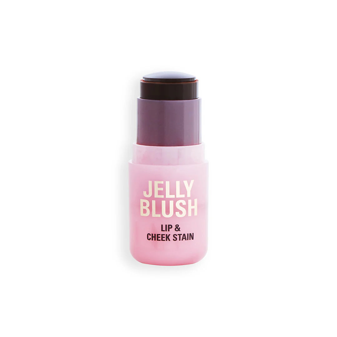 Revolution Jelly Blush Lip & Cheek Stain Peach Orange.