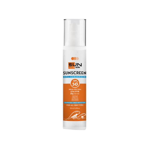 صن آند صن جل واقي شمس SPF 50+، 50 مل