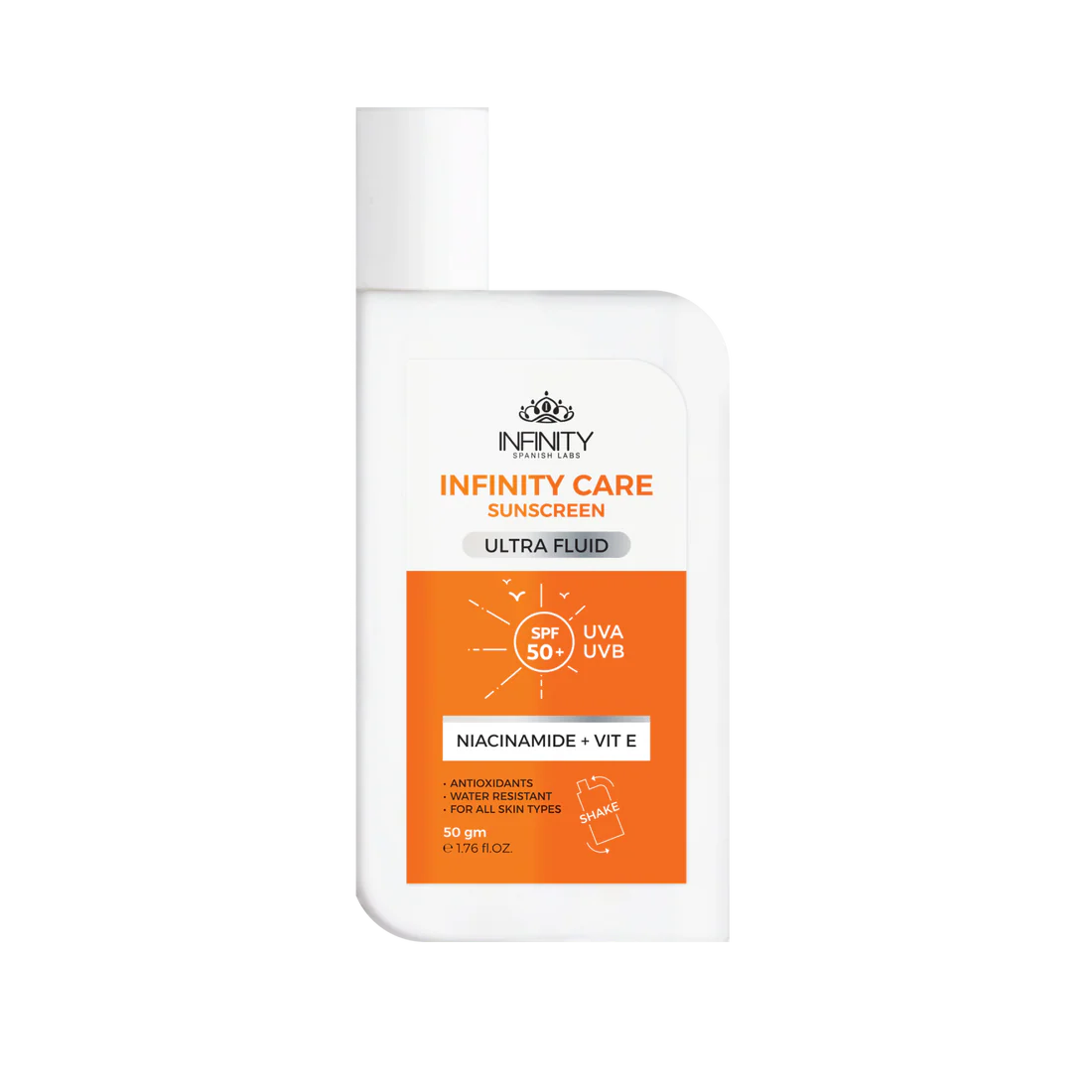 Infinity Sunscreen Ultra Fluid Spf50+ ×1
