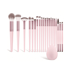Maange Professional Makeup Brush Set 21 Pcs Pink.