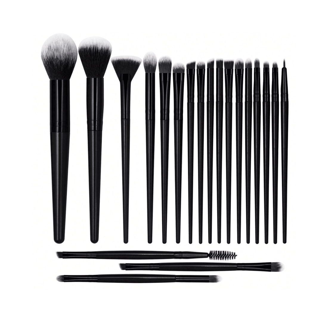 Maange Professional Makeup Brush Set 20 Pcs Black.