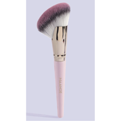 Maange Professional Makeup Sickle Shaped Brush Pink.