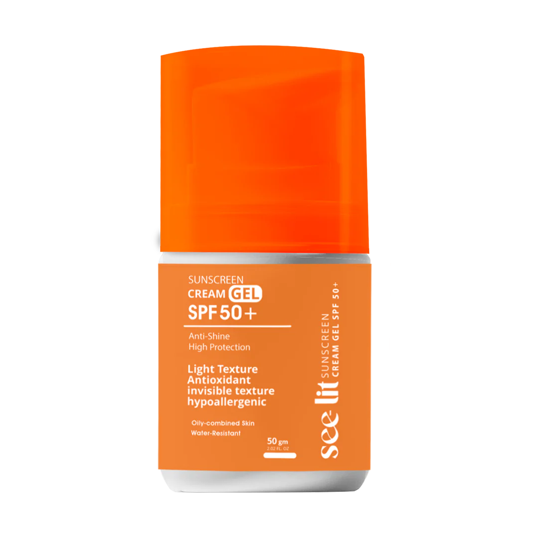 See Lit Sunscreen Cream Gel 50 (1+1)
