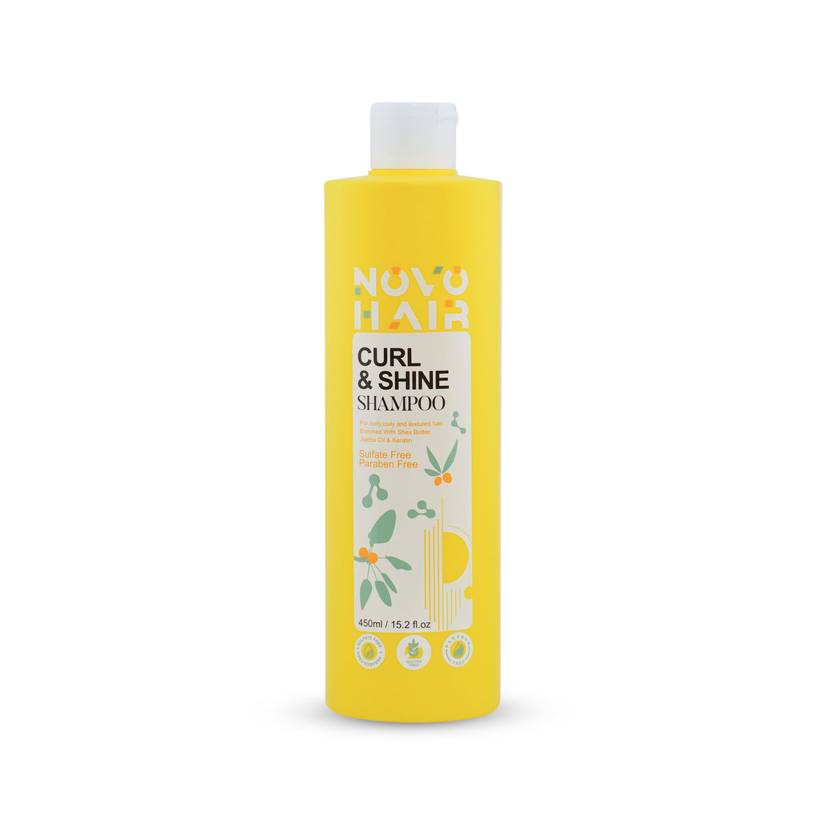 Novo Shampoo Curl & Shine 450Ml