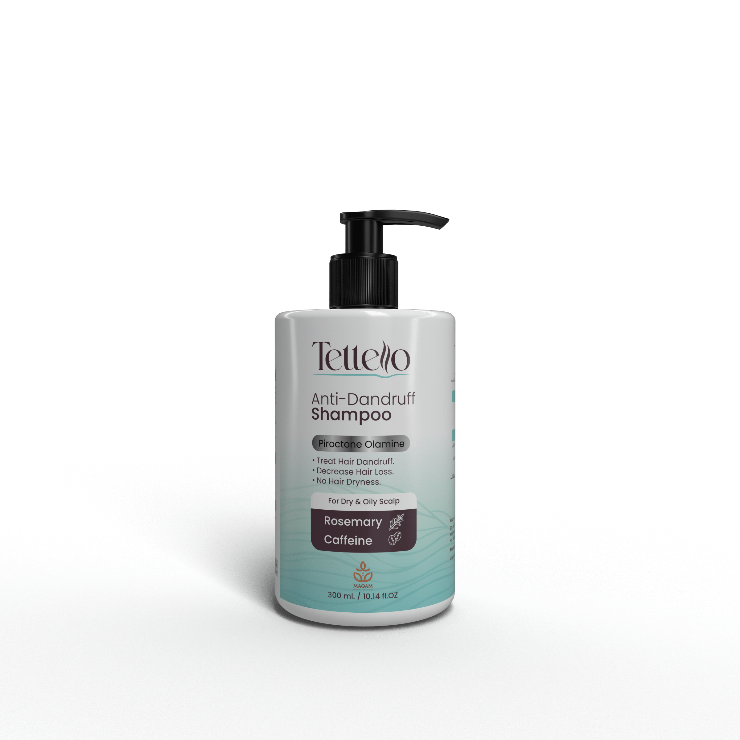 Tettello Anti Dandruff Shampoo 300Ml