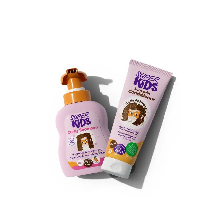 Super kids Curly Routine ( Shampoo+Leave in ) - Dr.Dawood Store