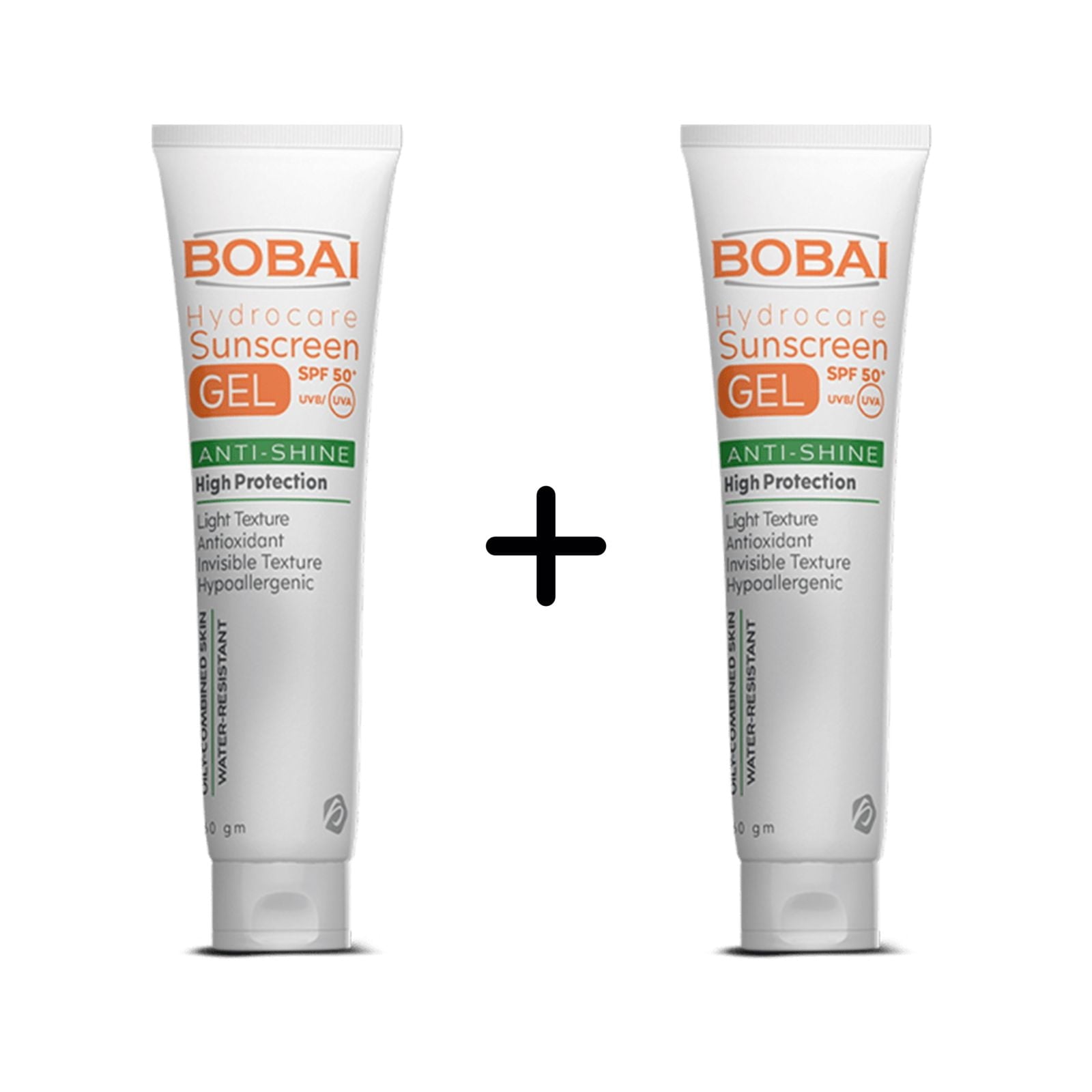 Bobai Sunscreen Hydrocare Gel SPF50 60 gm 1+1 - Dr.Dawood Store
