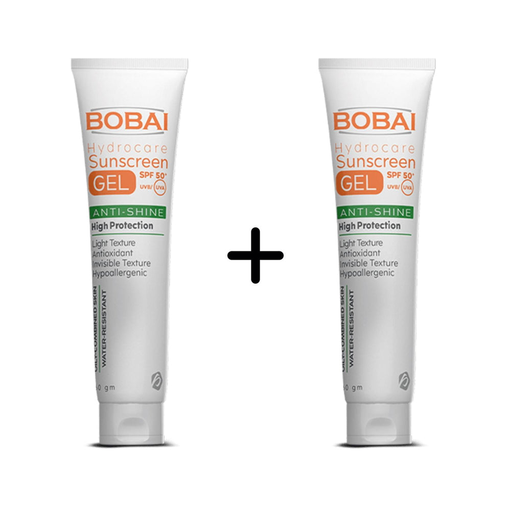 Bobai Sunscreen Hydrocare Gel SPF50 60 gm 1+1 - Dr.Dawood Store