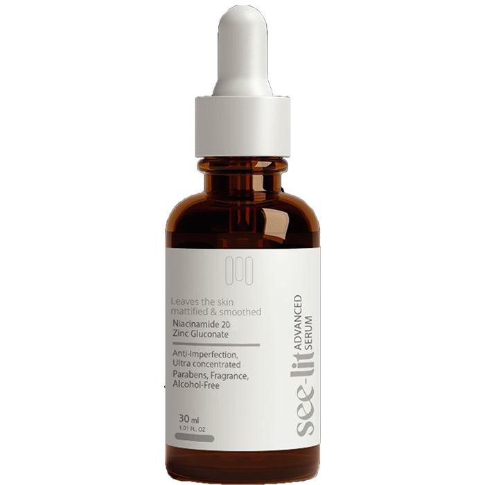 See lit Niacinamide 20 Zinc Gluconate serum (1+1)