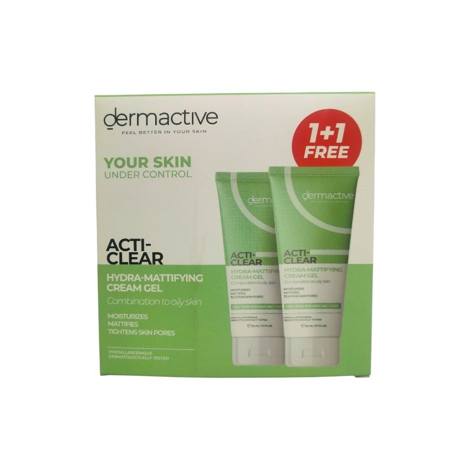 dermactive mattifying cream 50ml 1+1 Free - Dr.Dawood Store