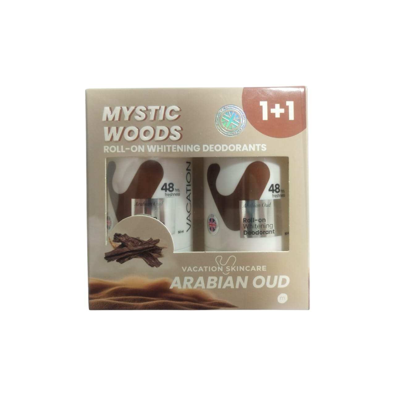 Vacation roll on whitening deodorant oud (Promo1+1) - Dr.Dawood Store