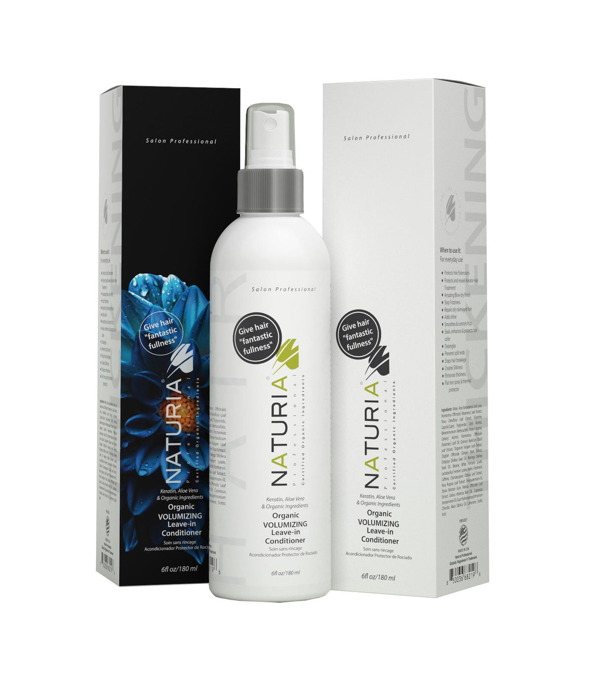 Naturia Leave In Conditioner Spray 120Ml