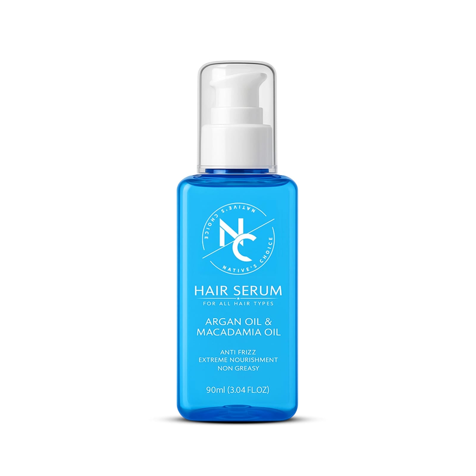 Nc Hair Serum Macadamia Oil 90Ml (Blue)
