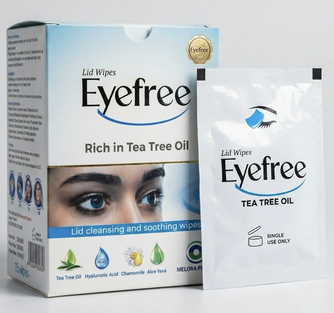 Eyefree Wipes 15Pcs