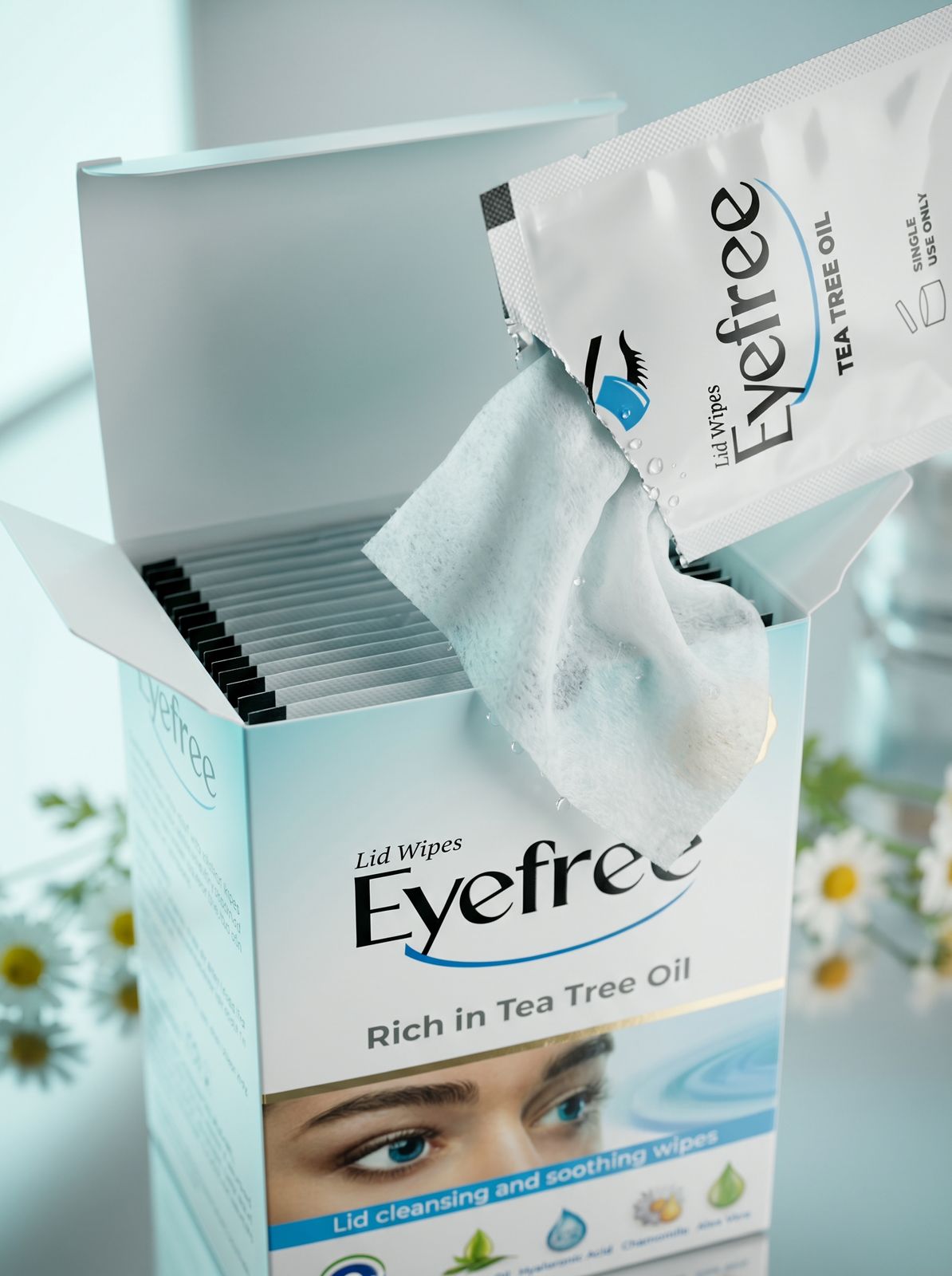 Eyefree Wipes 15Pcs