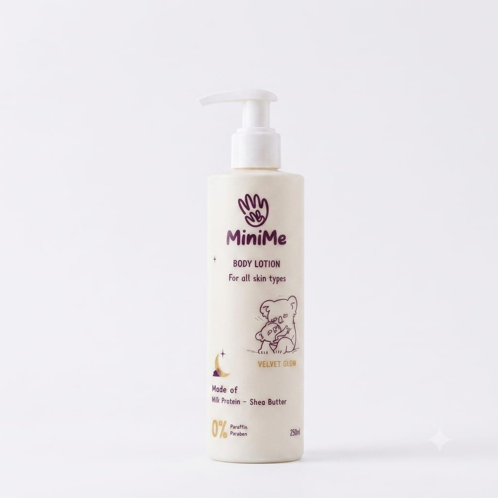 Minime Body Lotion Velvet Vanilla 250Ml