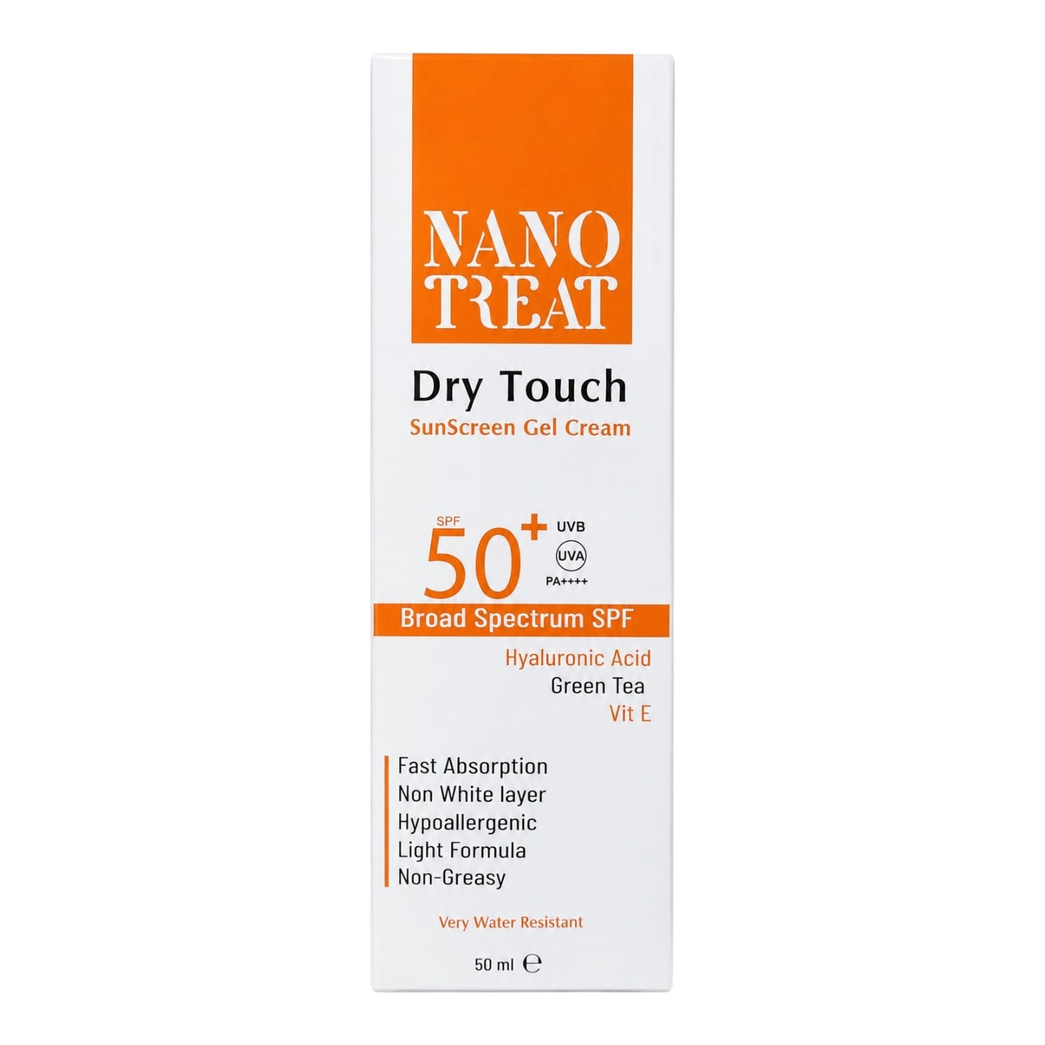 Nano Treat Sunscreen Dry Touch Spf 50+