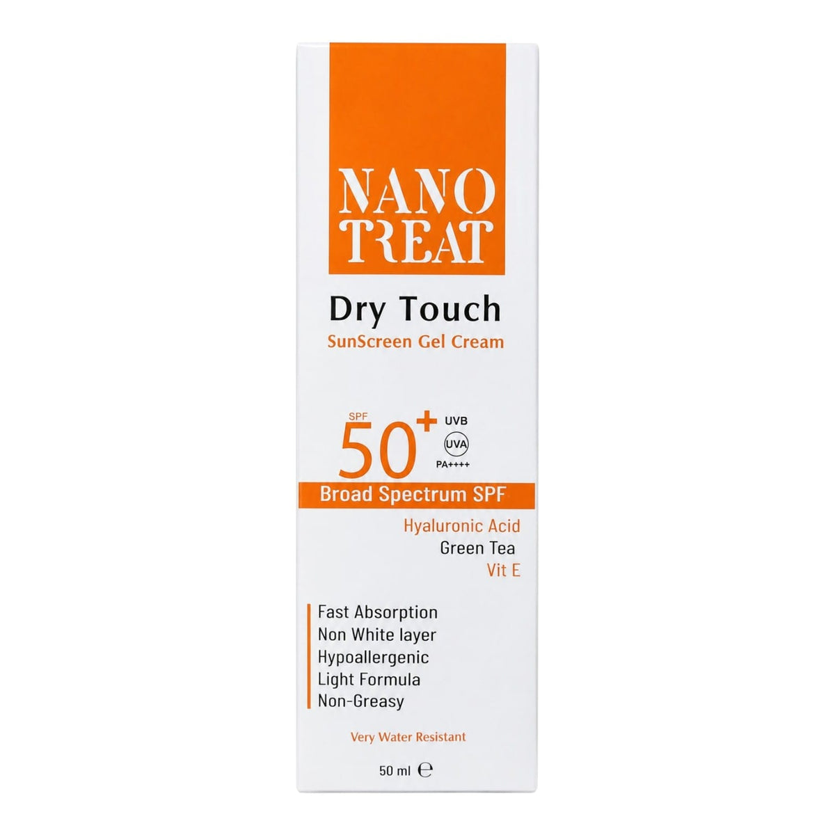 Nano Treat Sunscreen Dry Touch Spf 50+