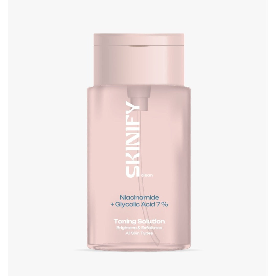 Skinify Clean Niacinamide + Glycolic Acid 7% Toning Solution 200ml