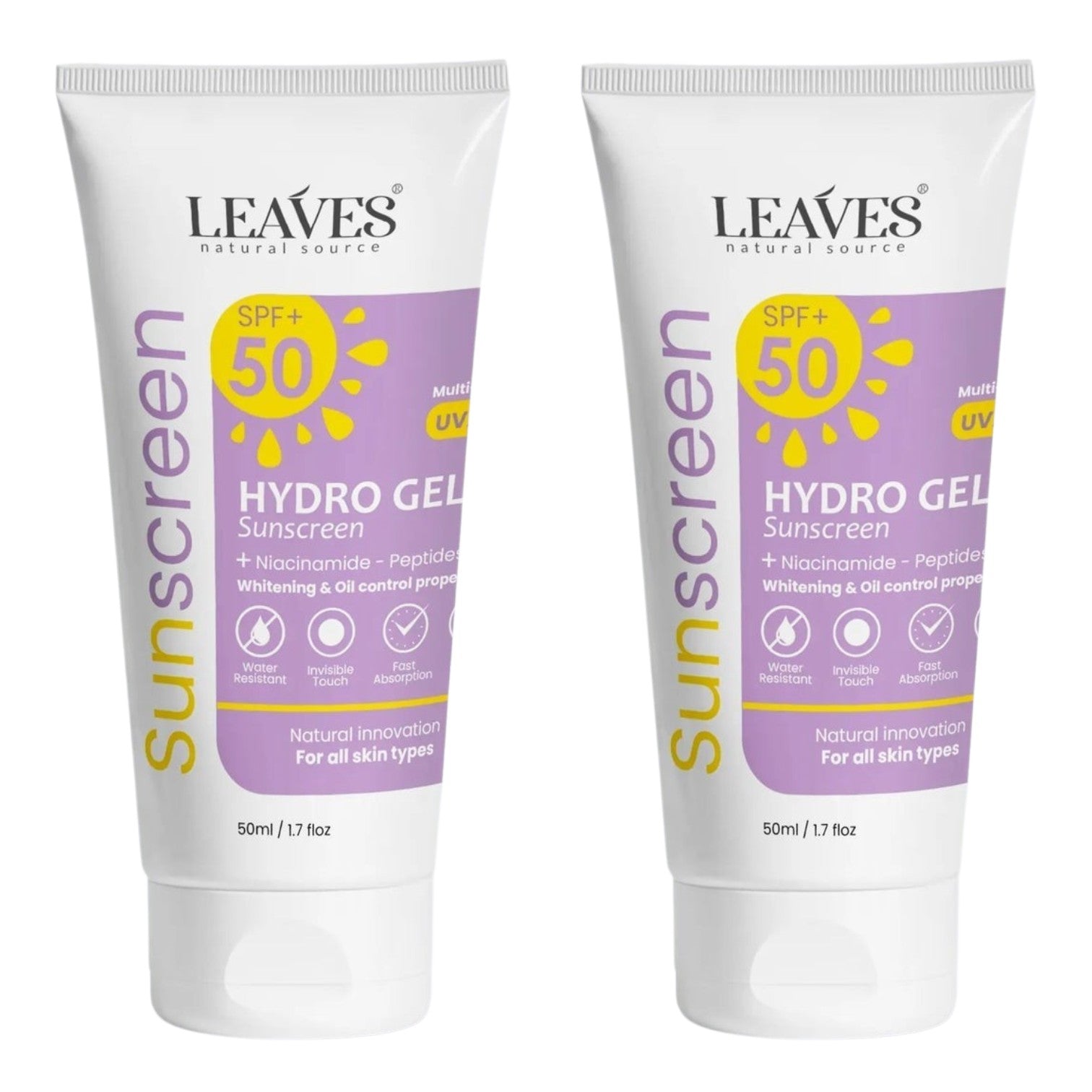 Leaves Sunscreen Hydro Gel Offer (1+1)