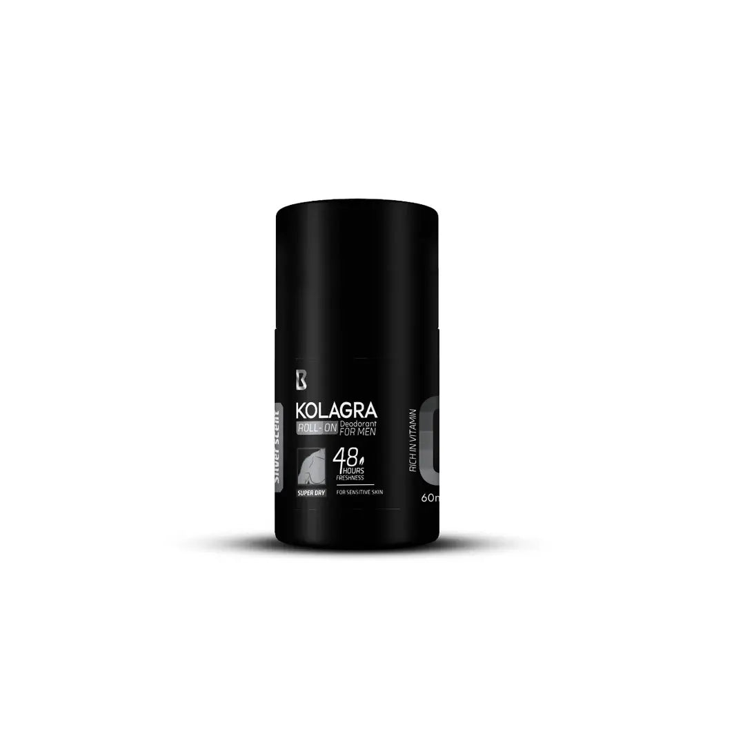 Kolagra Roll-On Men 60Ml Silver Scent