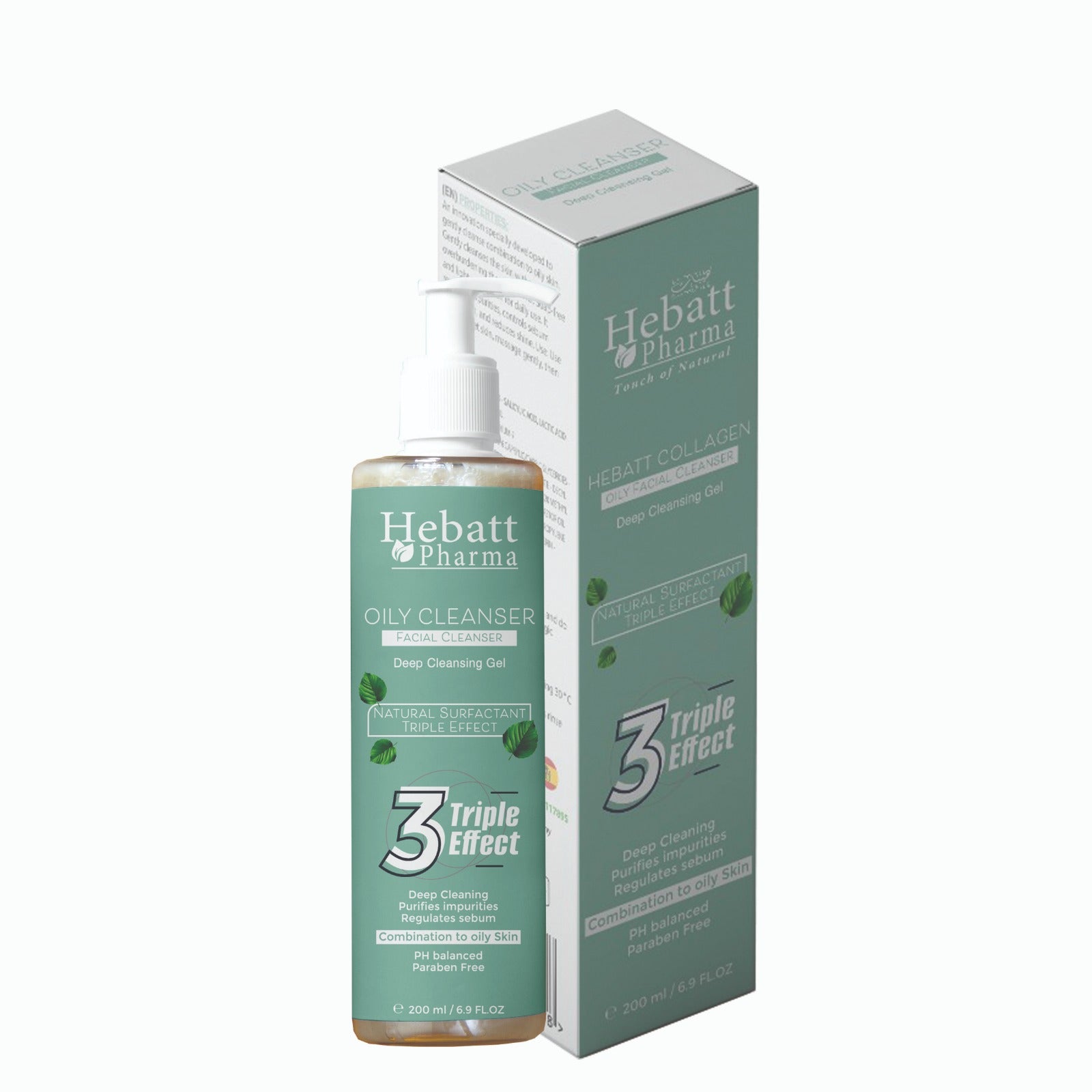 Hebatt Oily Skin Facial Cleanser 200ml