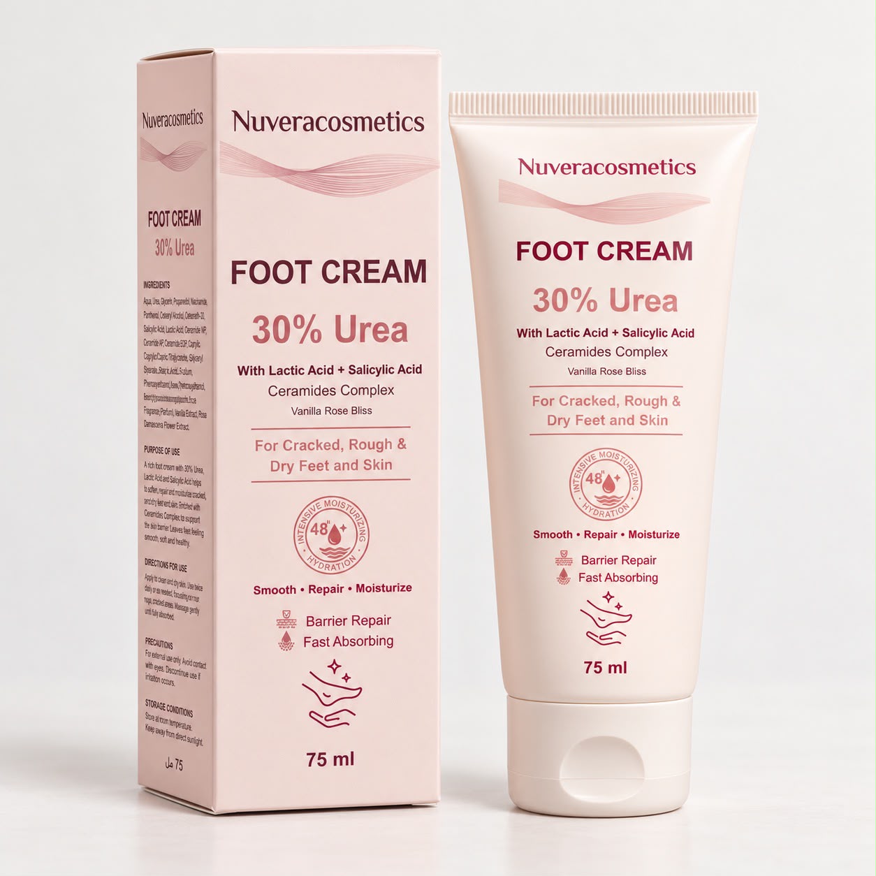 Nuvera Foot Cream 30% Urea 75ml
