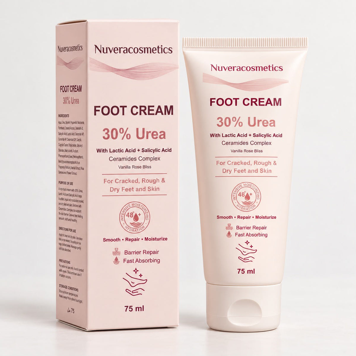 Nuvera Foot Cream 30% Urea 75ml