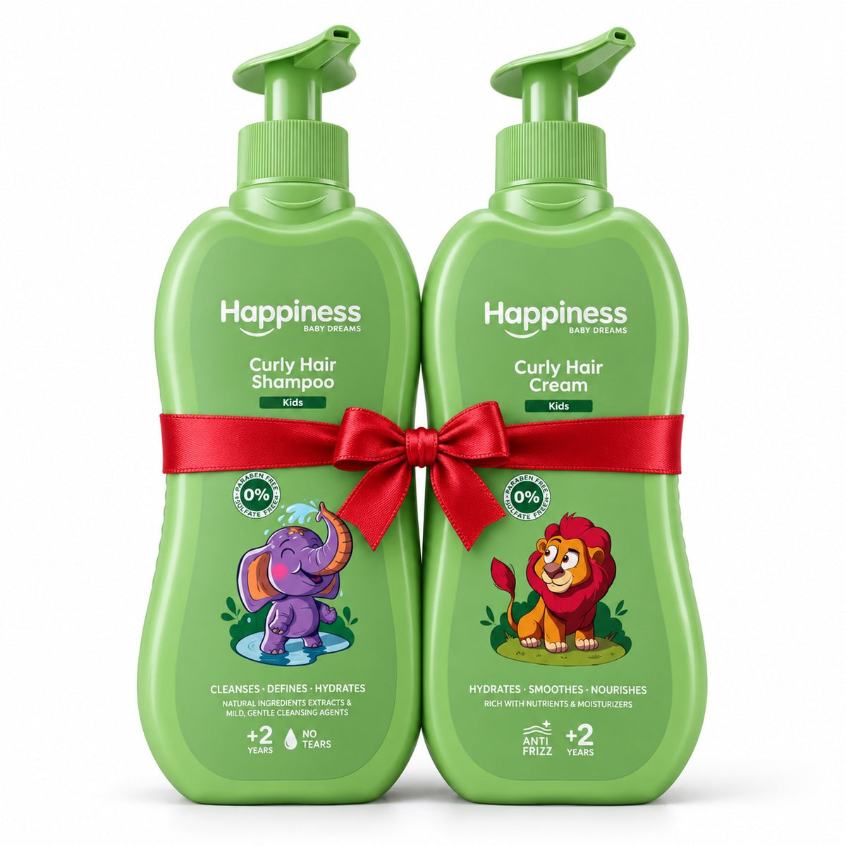 Happiness Curly Offer (Hair Cream + Shampoo400ml)