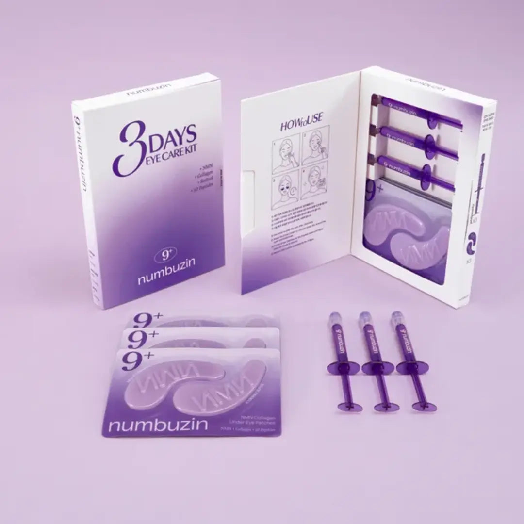 Numbuzin - No.9 3 Days Eye Care Kit.