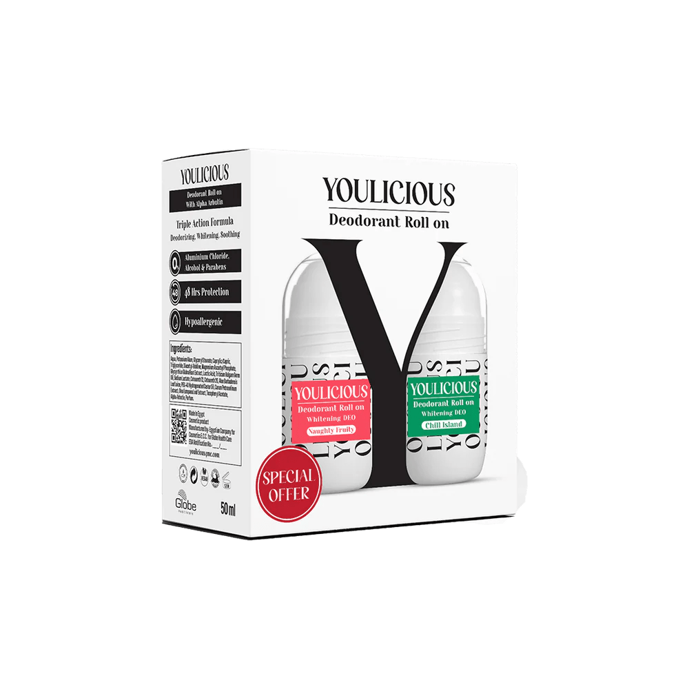 Youlicious Roll-On Deodorant Promo Pack - Naughty Fruity & Chill Island