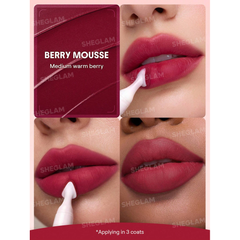 Sheglam Marshmallow Puff Lip Blur Pen-331 Berry Mousse.