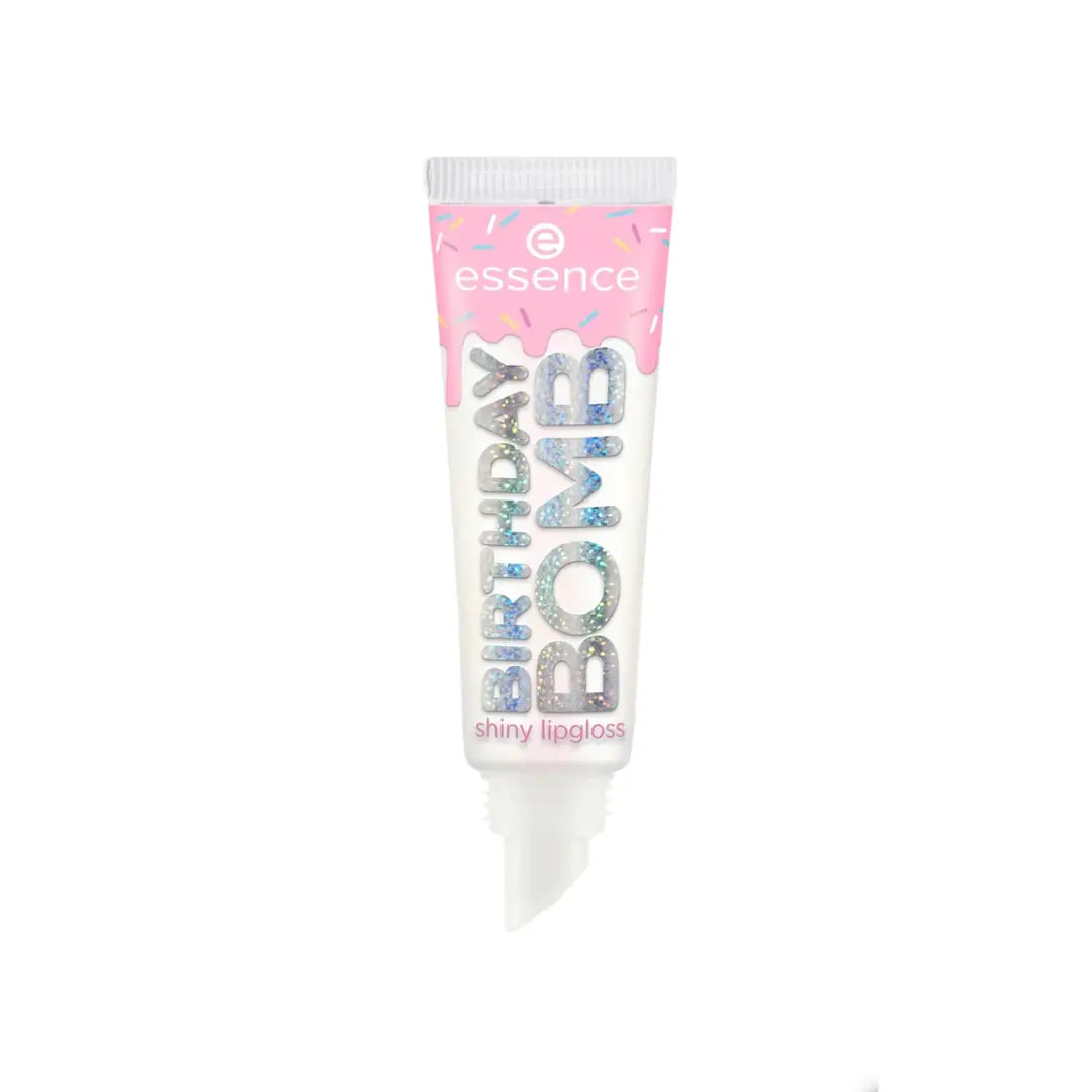 Essence Birthday Bomb Shiny Lip Gloss.