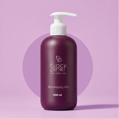 The black pink Shower Gel Blackberry Mix 300ml