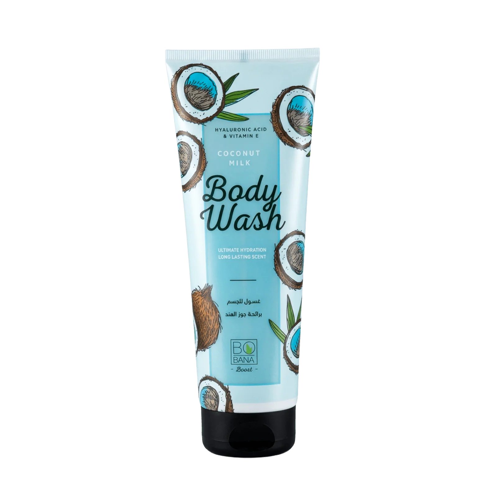 Bobana Body Wash with Coconut Scent 240ml