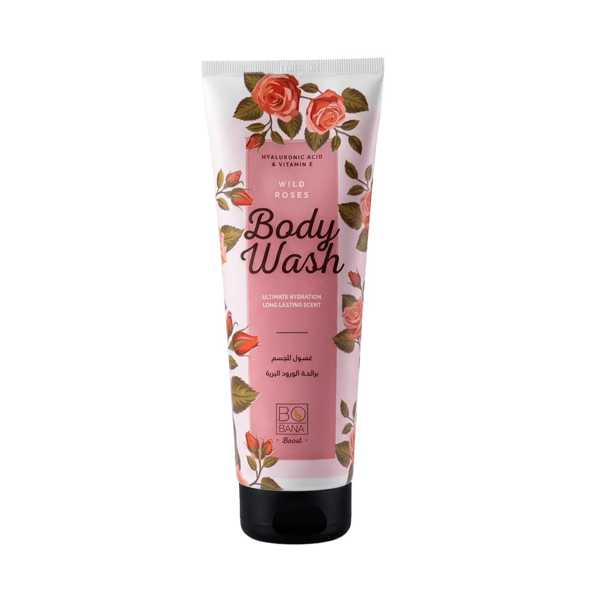 Bobana Body Wash with Wild Roses 240ml