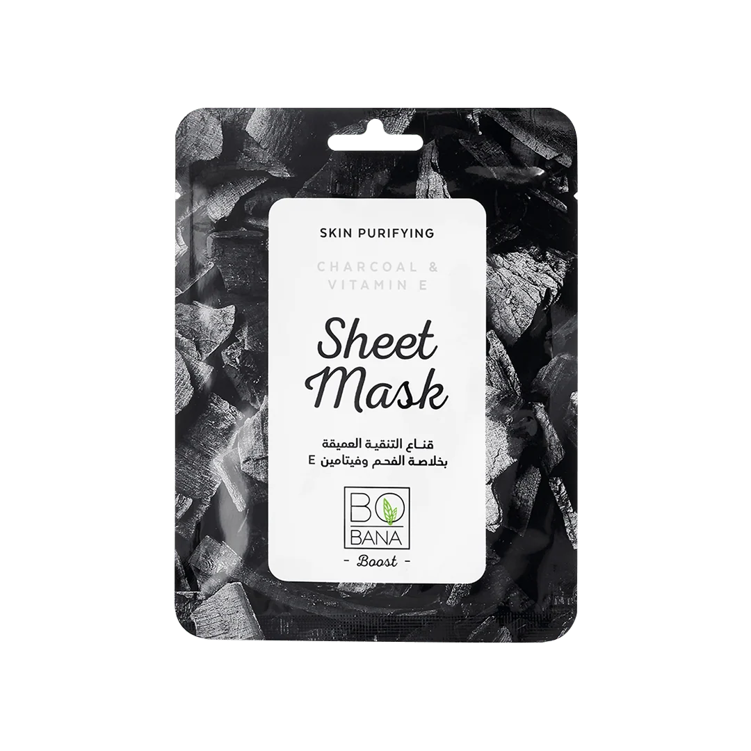 Bobana Charcoal &amp; Vitamin E Sheet Mask