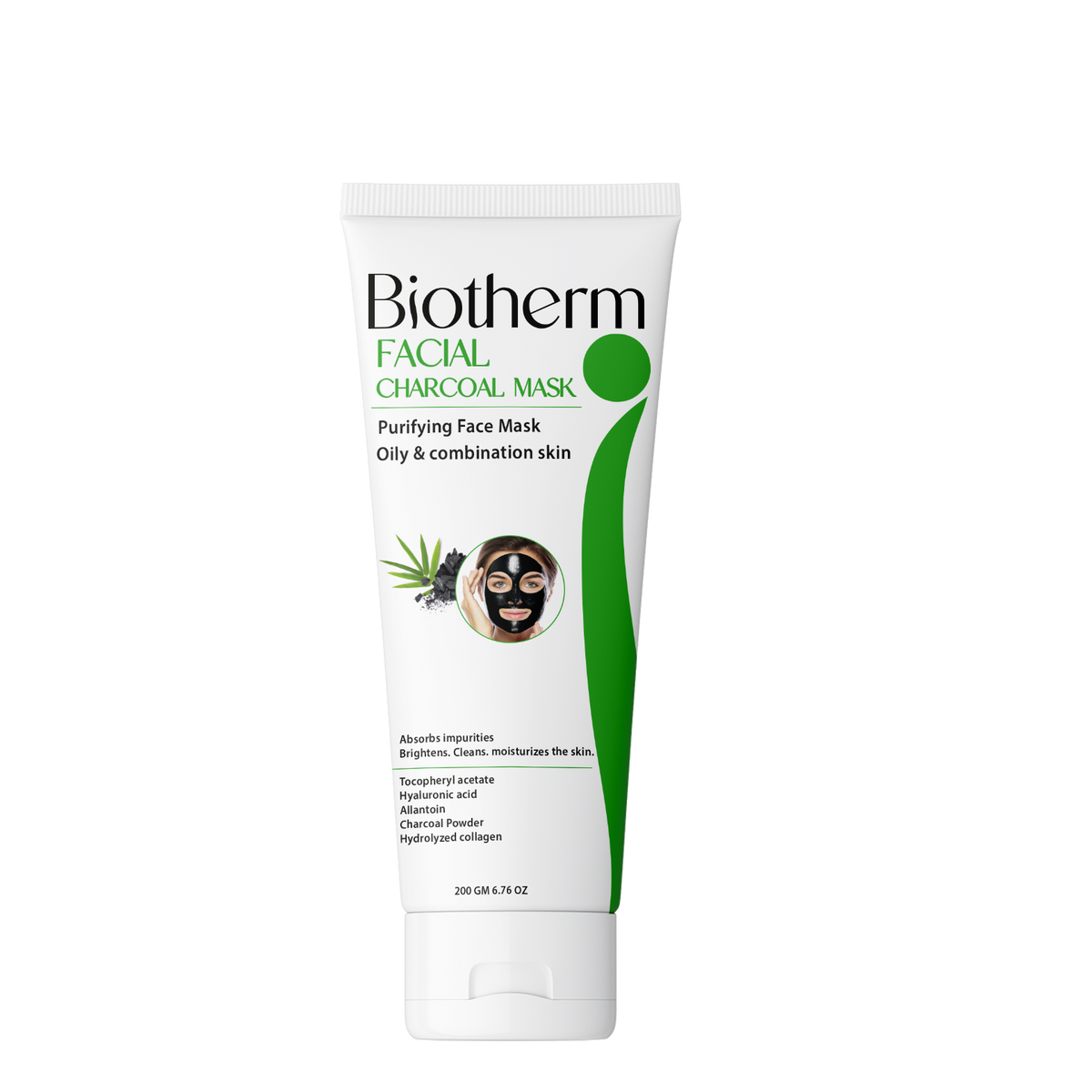 Biotherm Facial Charcoal Mask 200Ml