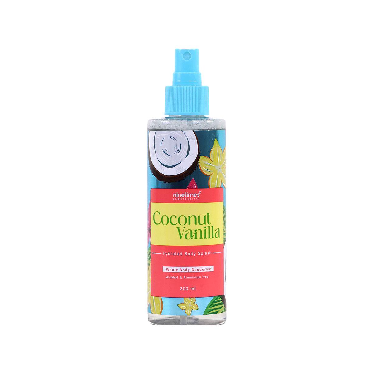 Ninetimes Body Splash Coconut 200Ml