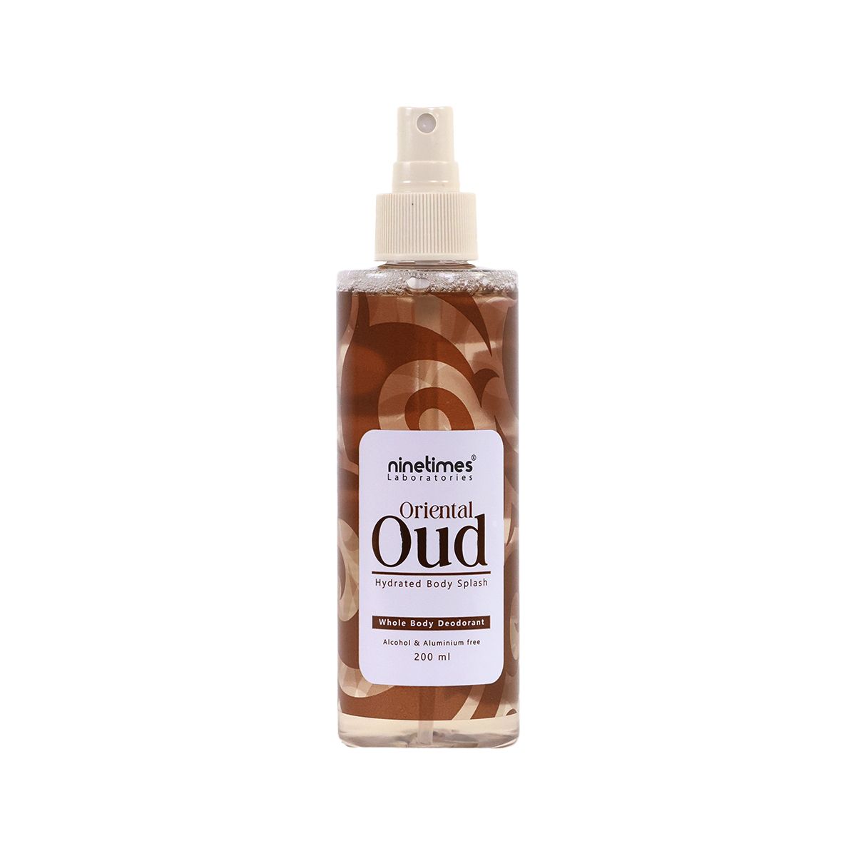 Ninetimes Body Splash Oud 200Ml