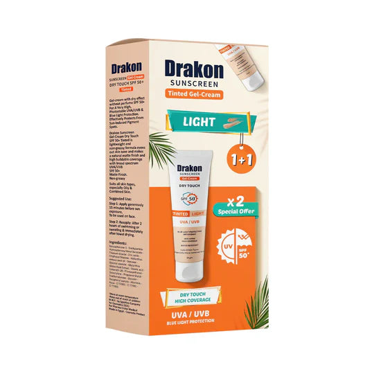 Drakon Tinted Sunscreen Foundation (Light Shade) Promo