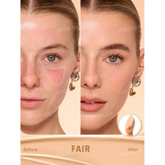 Sheglam Hideaway Full-Coverage Concealer-Fair.
