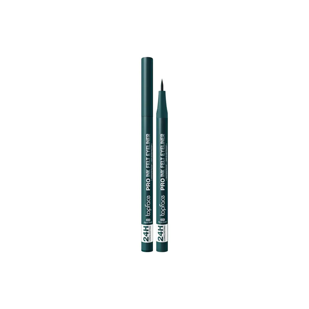 TopFace Pro Ink Felt Eyeliner 003 Green.