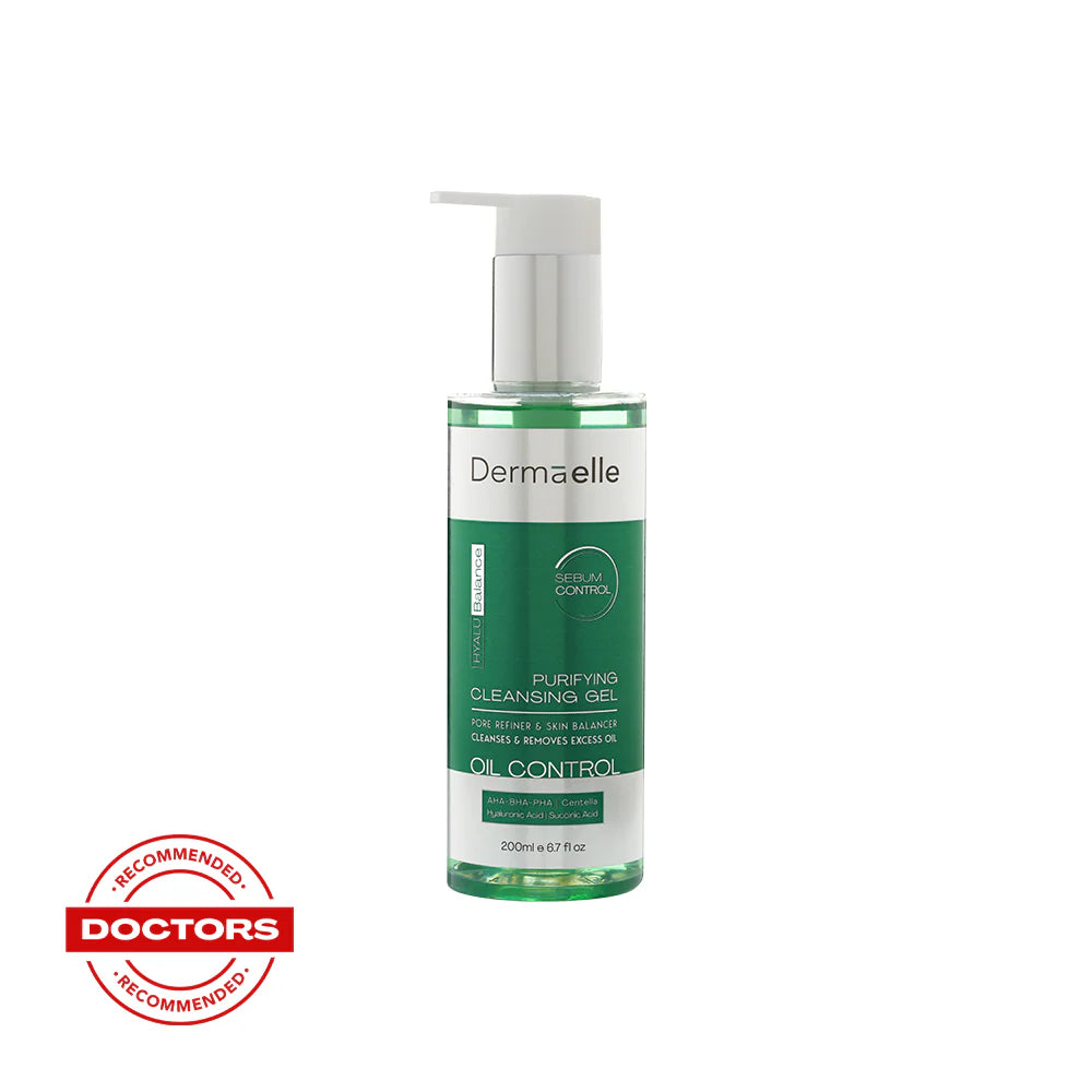 Dermaelle Hyalubalance Sebum Control Cleansing Gel 200 Ml‏