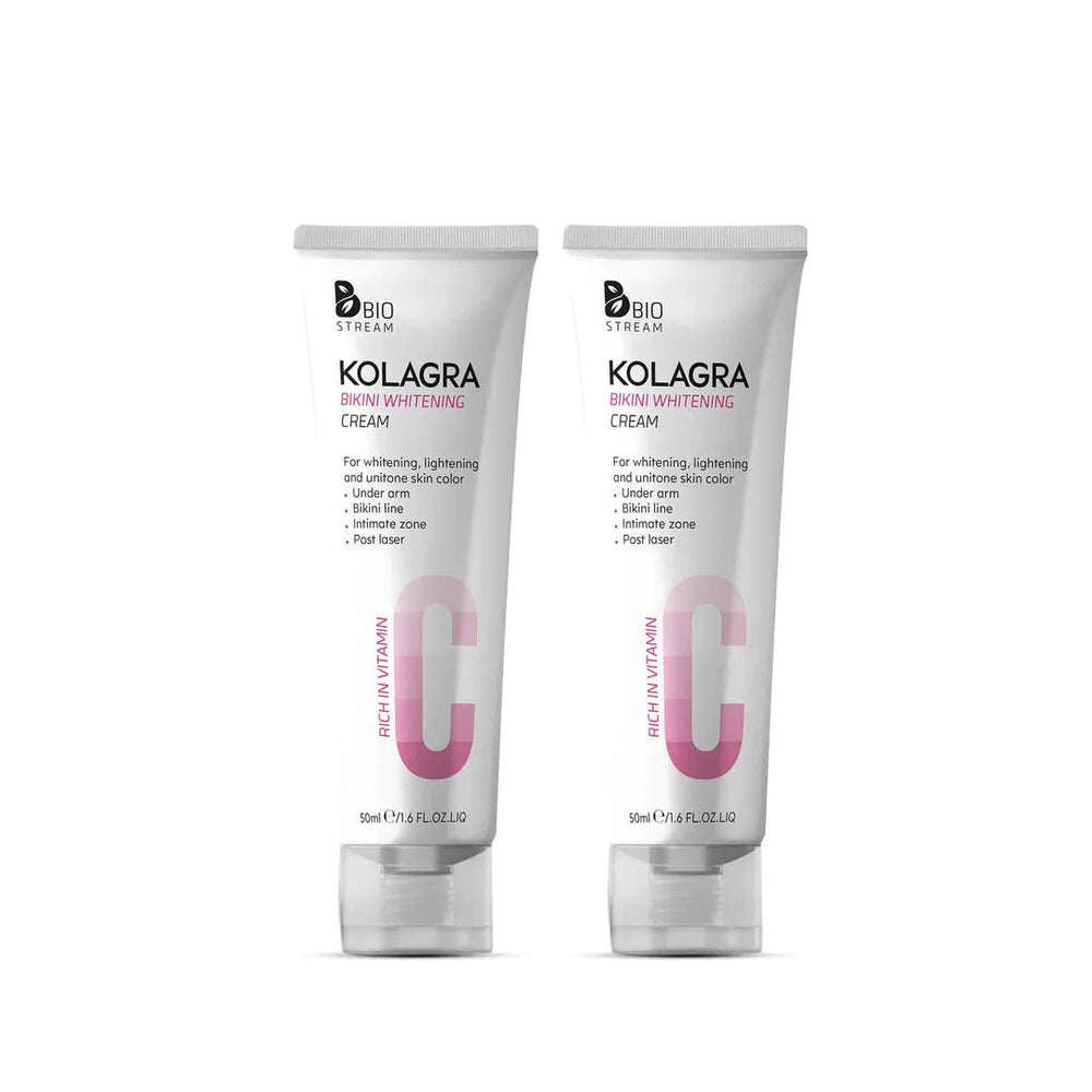 kolagra bikini whitening cream(1+1) 50ml - Dr.Dawood Store