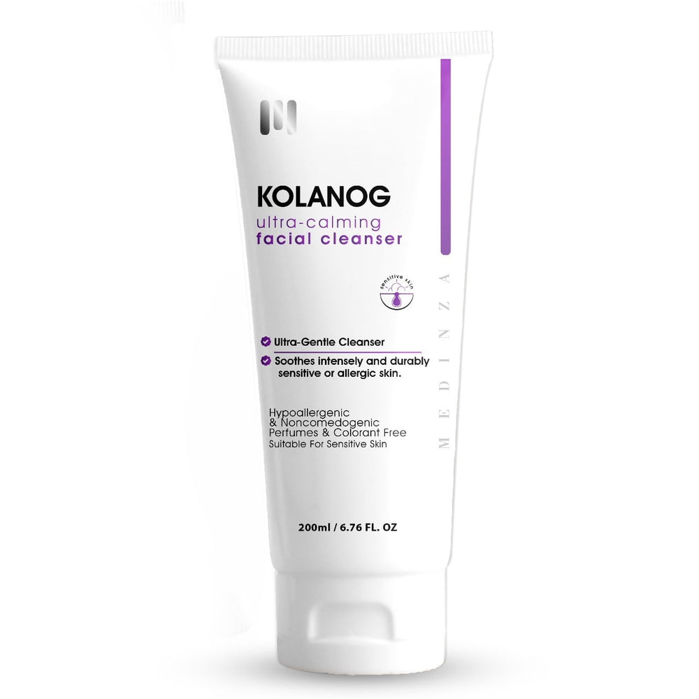 kolanog facial cleanser sinsitive 200ml 1+1 - Dr.Dawood Store