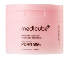 Medicube Pdrn Pink Collagen Toning Gel Toner Pads