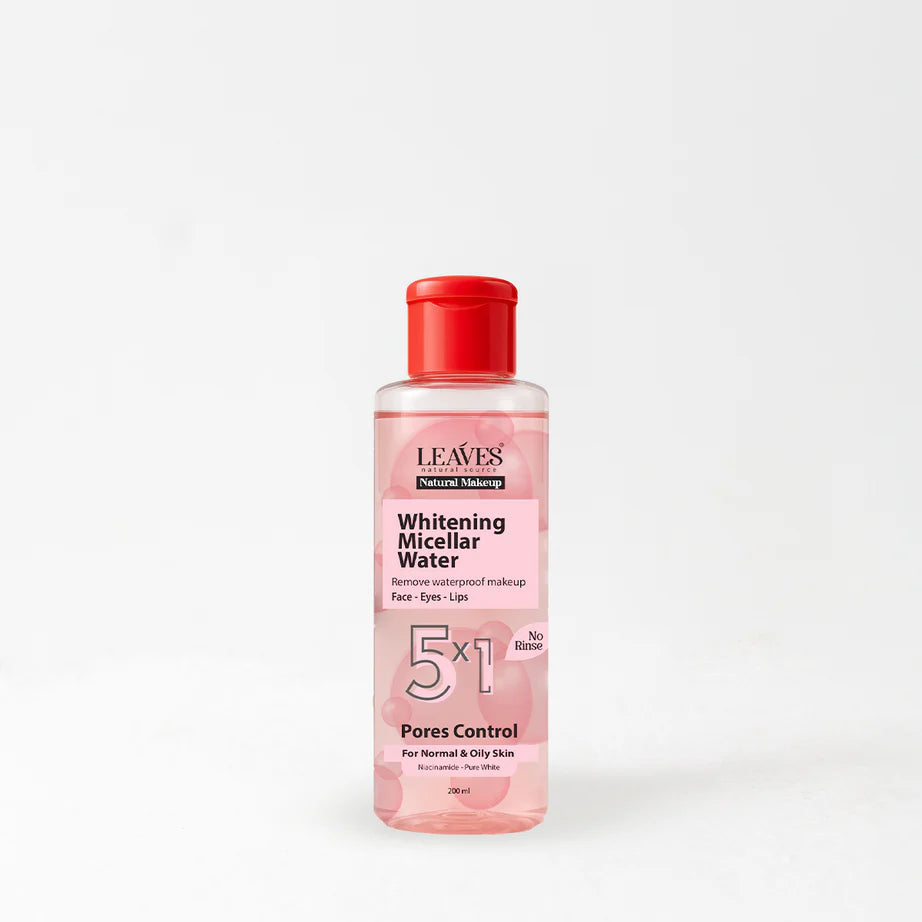 Leaves Micellar Water 5×1 Pores Control 200Ml