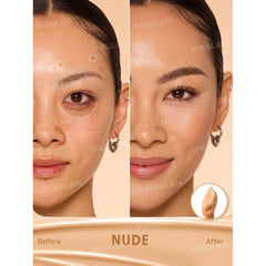 Sheglam Hideaway Full-Coverage Concealer-Nude.